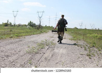 Sapper Soldier At Work