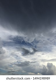 Sapphire Inclusions In The Dark Post Storm Sky Over Siesta Key Beach