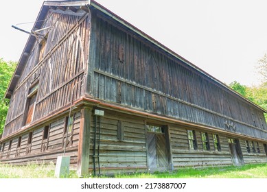 SAPPORO, JAPAN - MAY 25, 2022: Sapporo Agricultural College Dairy Farm Is One Of Important Cultural Properties Of Japan, In Sapporo City, Hokkaido, Japan..