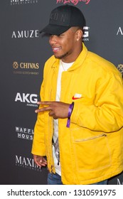 Saquon Barkley - Attends The Maxim Big Game Experience At The Fairmont Atlanta On February 2nd, 2019 In Atlanta Georgia USA