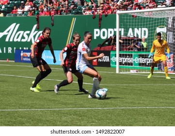 Sarah Gorden Defender For The Chicago Red Stars At Providence Park In,Portland, Oregon/USA August 25,2019.