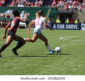 Sarah Gorden Defender For The Chicago Red Stars At Providence Park In,Portland, Oregon/USA August 25,2019.