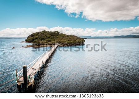 Sarah Island Tasmania, Macquarie Harbour Penal Station, abandoned convict island