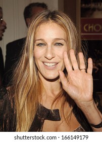 Sarah Jessica Parker At A CHORUS LINE Revival Opening Night On Broadway, Gilt At The Palace Hotel, New York, NY, October 05, 2006