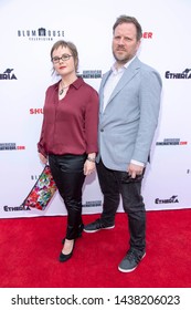 Sarah K. Reimers, Robert R. Rossello  attend 2019 Etheria Film Night at The Egyptian Theatre, Hollywood, CA on June 29, 2019