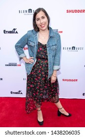 Sarah Kalagvano attends 2019 Etheria Film Night at The Egyptian Theatre, Hollywood, CA on June 29, 2019