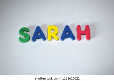 Lettering Sarah Hd Stock Images Shutterstock