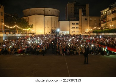 Sarajevo, Bosnia And Herzegovina - 12 08 2022: Honorary Heart Of Sarajevo Presented To Swedish Filmmaker, Ruben Östlund At The 28th Sarajevo Film Festival