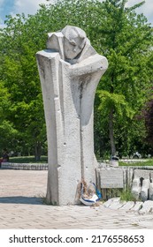 Sarajevo, Bosnia And Herzegovina - June 3, 2022: Monument To Yugoslav Metal Worker, Communist And Revolutionary Duro Dakovic At Memorial Park Of Dakovic In Sarajevo.