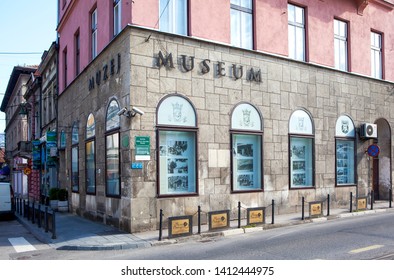 SARAJEVO, BOSNIA AND HERZEGOVINA - MAY 02, 2019: Photo Of Place Of The Murder Of The Archduke Franz Ferdinand.