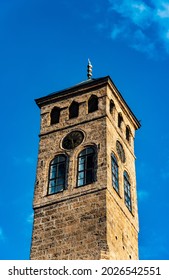  Sarajevo Clock Tower built during the Ottoman Empire with a Lunar Clock - Shutterstock ID 2026542551
