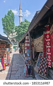 Sarajevo, Old City Street View, Bosnia-Herzegovina, Balkans, Europe, 07/25/2015