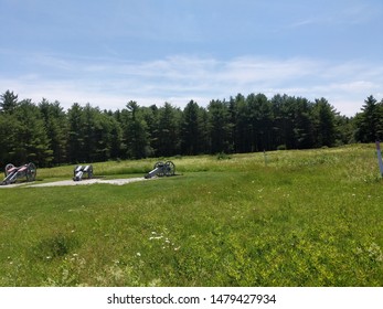 Saratoga, New York USA - June 28, 2019: Saratoga Battlefield