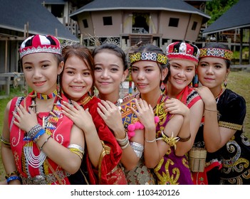 Sarawak Malaysia April 1 2018 Bidayuh Stock Photo 1103420126 | Shutterstock