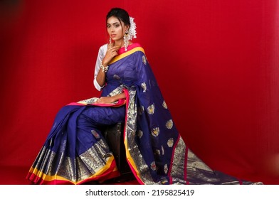 Saree Photography With Fashion Model