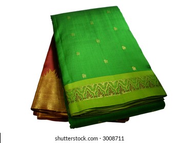 Sari - Silk Saris With Exquisite Borders