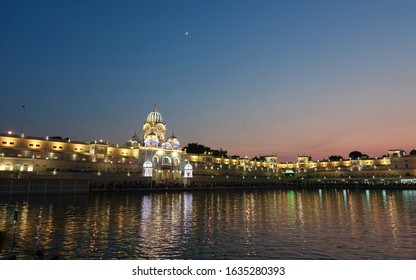 The Sarovar Of The Golden Temple At Night( Holy Pool Of Immortal Nectar)