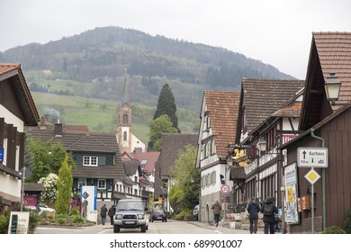 Sasbachwalden village Black forest Germany on April, 24 2017 - Shutterstock ID 689901007