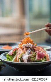 Sashimi Salad