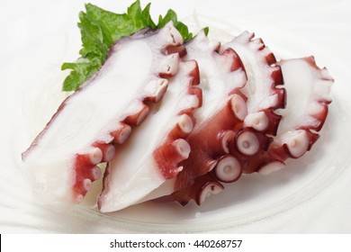 Sashimi, Slices Of Octopus