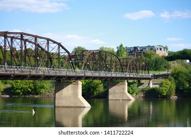 Saskatoon Saskatchewan Summer Spring Fall Bridges River Industrial Old School Vintage Rustic