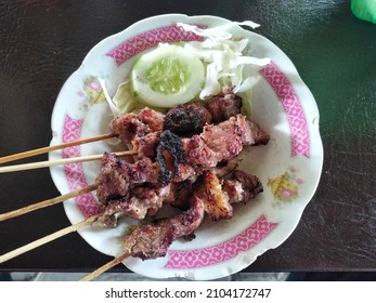 Sate klatak is one of the traditional foods from Indonesia, to be precise from Yogyakarta