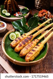 Sate Lilit Bali . Balinesse Satay