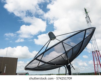 wind guard satellite dish