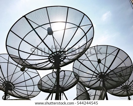 Similar – Image, Stock Photo wire top Media industry