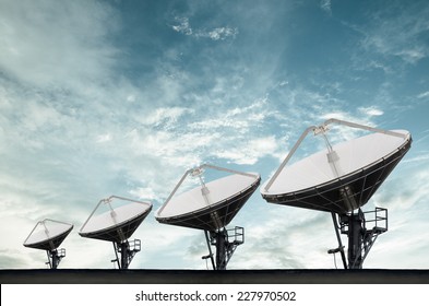 Satellite Dishes For Telecommunication