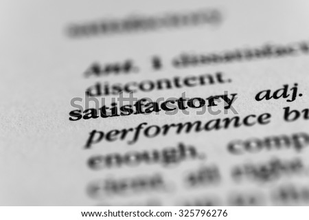 Satisfactory