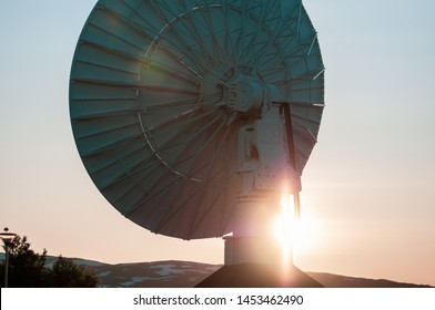 Sattelite Dish In Tromsø, Norway