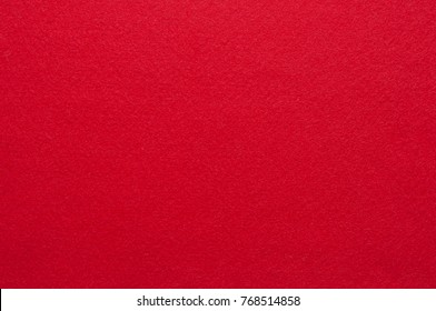 Saturated bright dark red background texture fabric felt