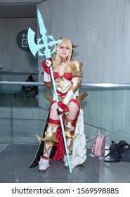 Saturday November 16, 2019 New York City, Participants Attend Anime New York City 2019 Convention At Jacob Javits Center NYC