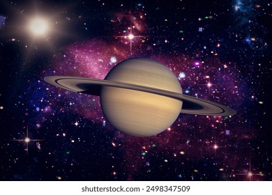 Saturn, solar system. The elements of this image furnished by NASA.

 - Powered by Shutterstock