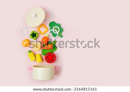 Similar – Image, Stock Photo Vegan wooden toy