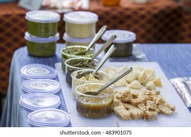 sauces with bread