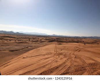 The Saudi Desert In The Hail Region