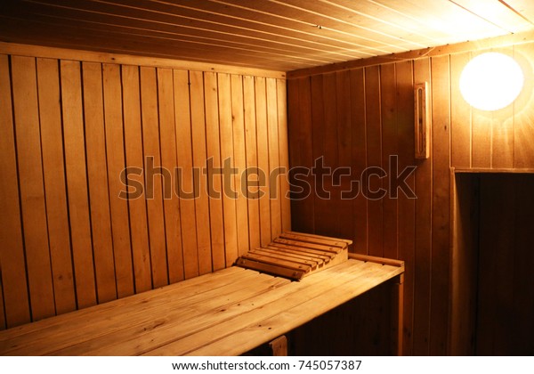 Sauna Wooden Bath Steam Room Hot Stockfoto Jetzt Bearbeiten