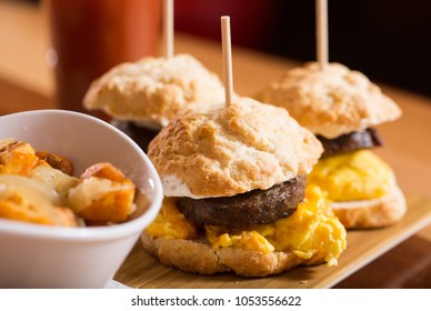 Sausage Egg And Cheese Breakfast Sliders