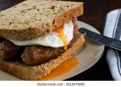 Sausage And Egg Sandwich