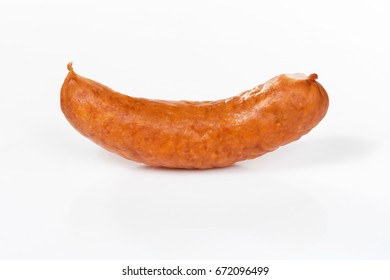 Sausage isolated on white background