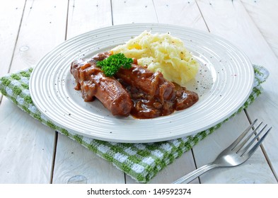 Sausage And Mash Potato