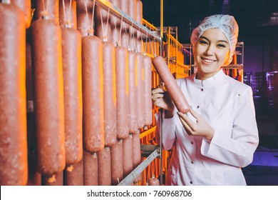 Sausage Meat Factory Production Worker