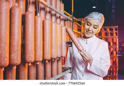 Sausage Meat Factory Production Worker