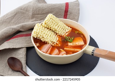 Sausage Stew In A Hot Pot.