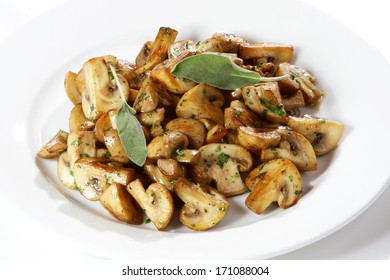 Sauteed Mushrooms With Herbs