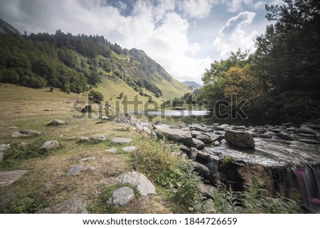 Similar – Image, Stock Photo The valley Environment