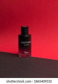 sauvage dior red