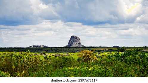 Savanna landscape in Bahia, Sertao, Brazil, South America.
In hinterland of Bahia, Sertão, Brazil, South America.